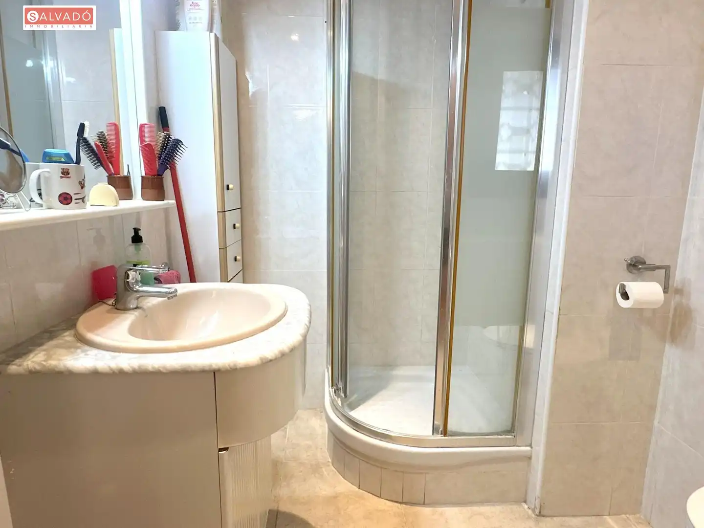 Bathroom of Attic for sale in Calafell  with Air Conditioner, Heating and Terrace