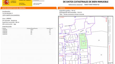 Foto 5 de Residencial en venda a Calle D'o Pozalon, Santa Cilia, Huesca