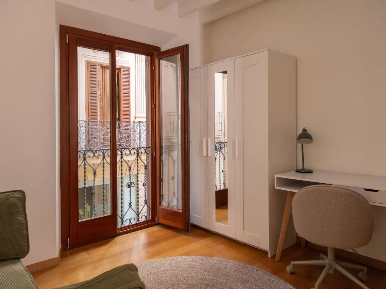 Balcony of Flat for rent in Centre