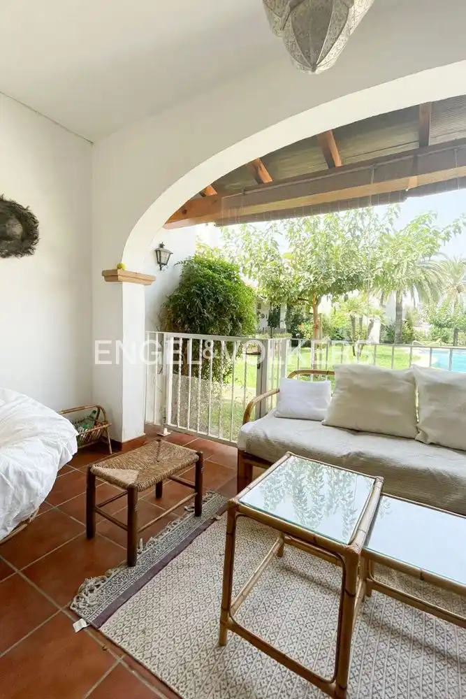 Terraza de Casa o chalet en venta en Dénia con Aire acondicionado, Calefacción y Jardín privado