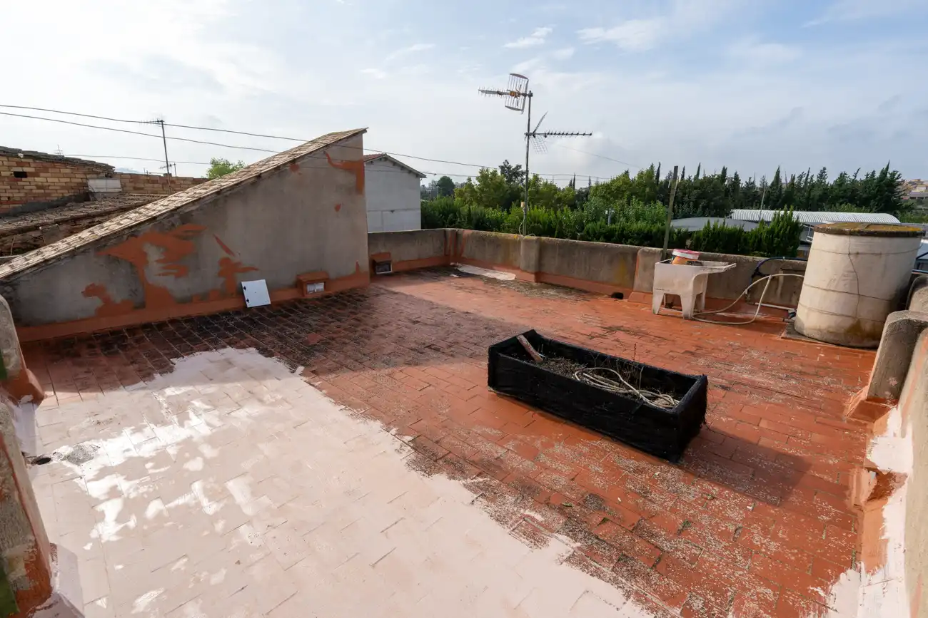 Terrassa de Casa adosada en venda en Jesús - Els Reguers