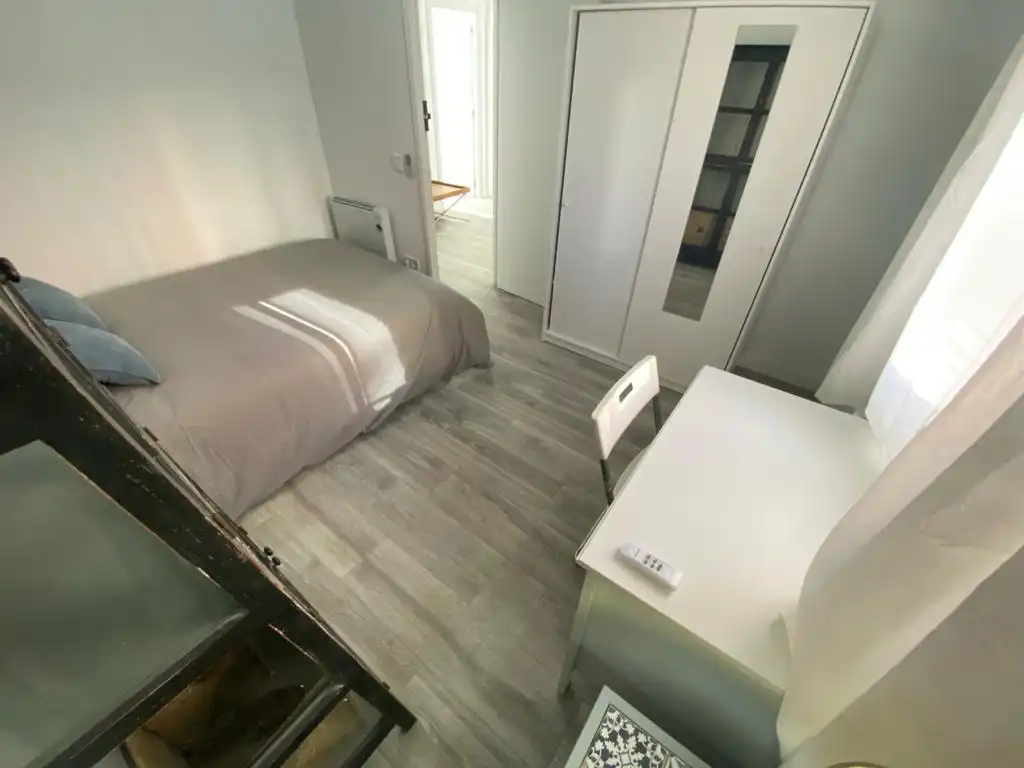 Bedroom of Flat for rent in Madrid  with Heating, Furnished and Oven