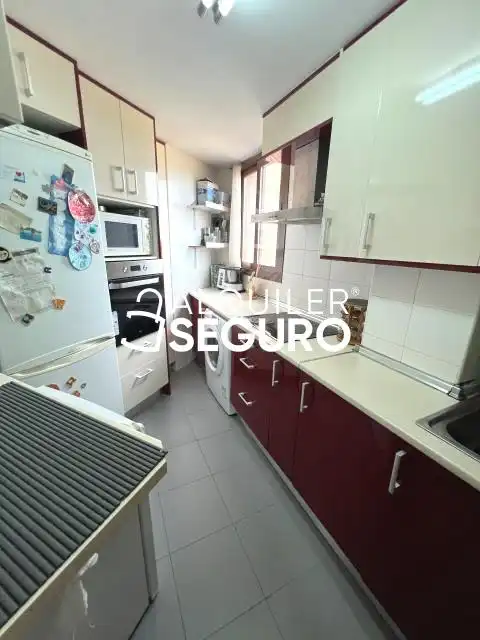 Kitchen of Attic for rent in Aranjuez  with Air Conditioner, Heating and Terrace