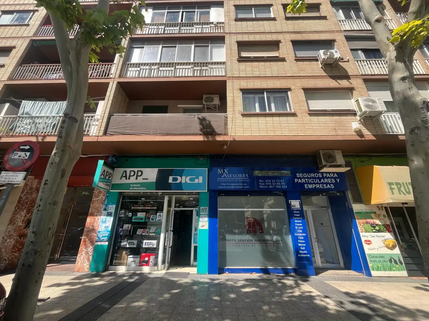 Vista exterior de Local de alquiler en Zaragoza con Aire acondicionado y Parquet