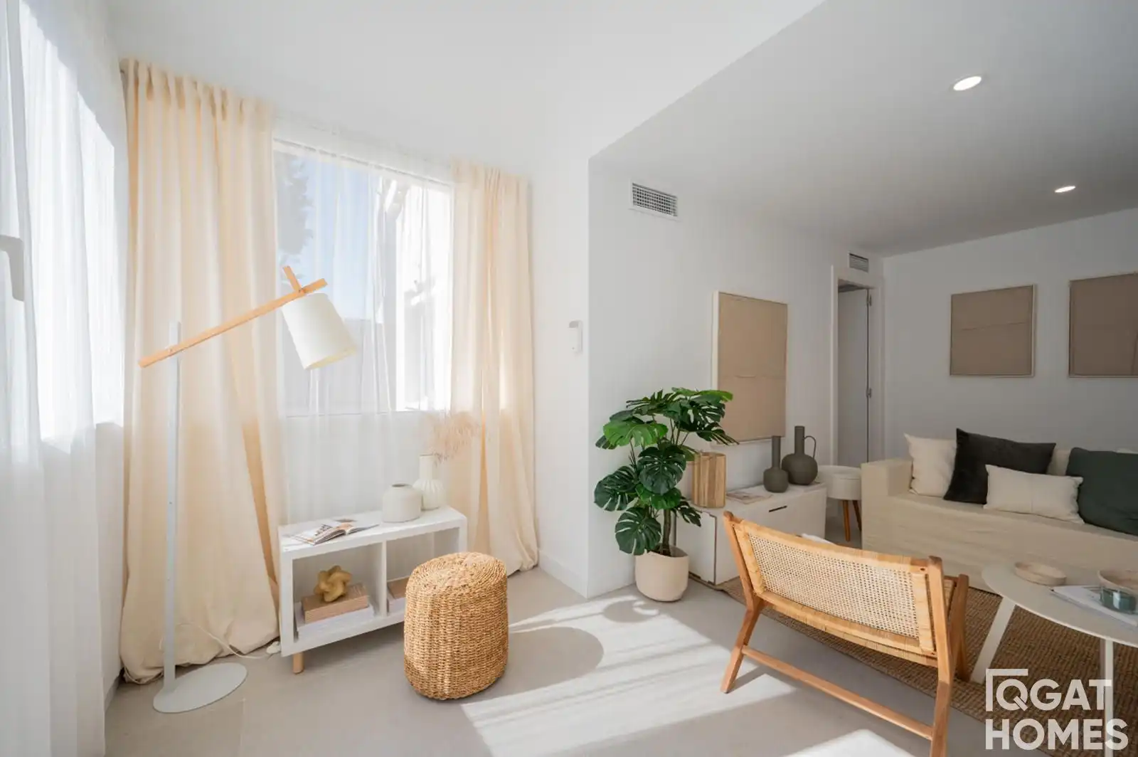Sala de estar de Casa o chalet en venta en Valldoreix