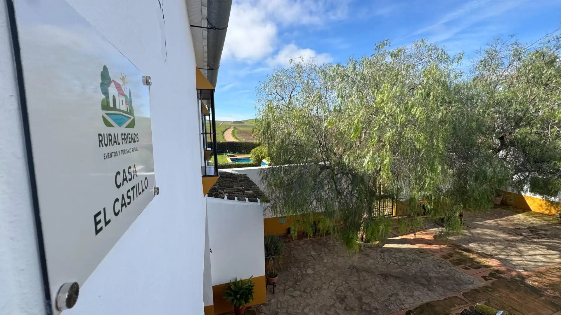 Vista exterior de Finca rústica en venta en Teba con Aire acondicionado, Jardín privado y Piscina