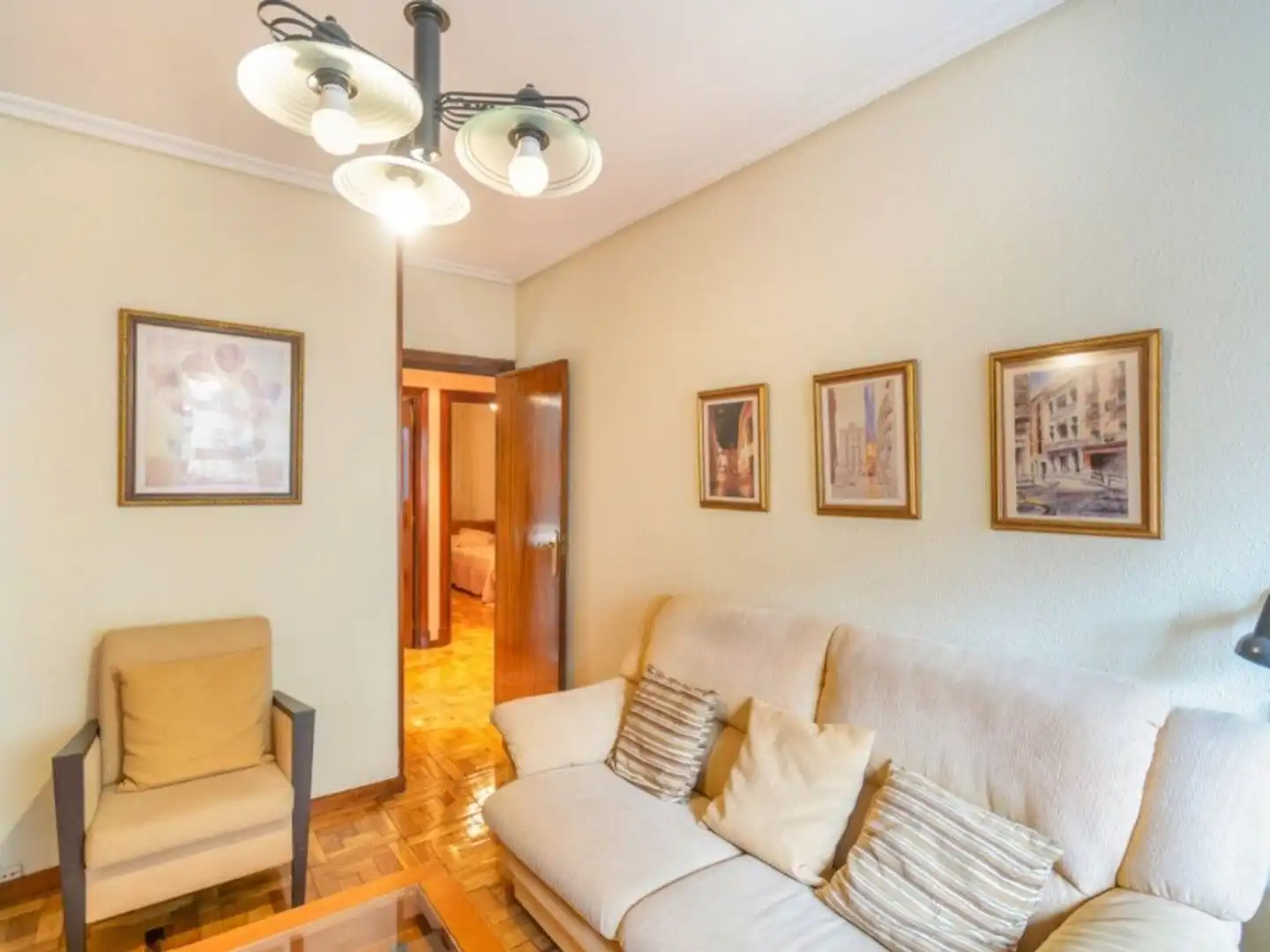 Bedroom of Flat for sale in  Pamplona / Iruña  with Heating and Storage room