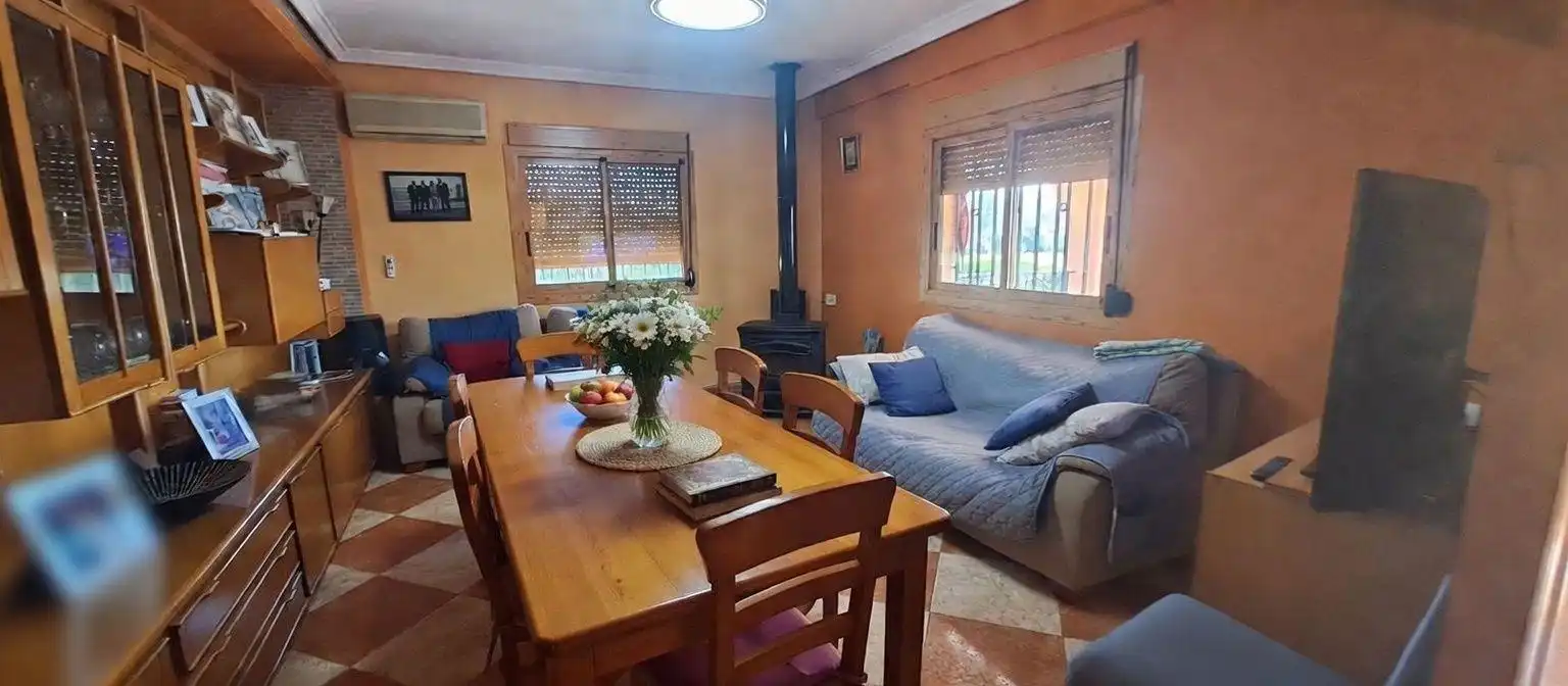 Sala de estar de Casa o chalet en venta en Barxeta con Aire acondicionado, Calefacción y Piscina