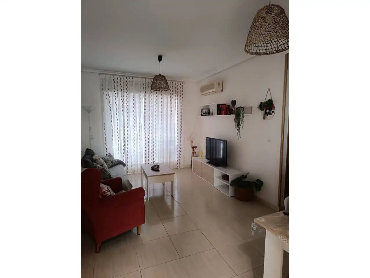 Living room of Flat for sale in Oropesa del Mar / Orpesa  with Air Conditioner, Terrace and Storage room