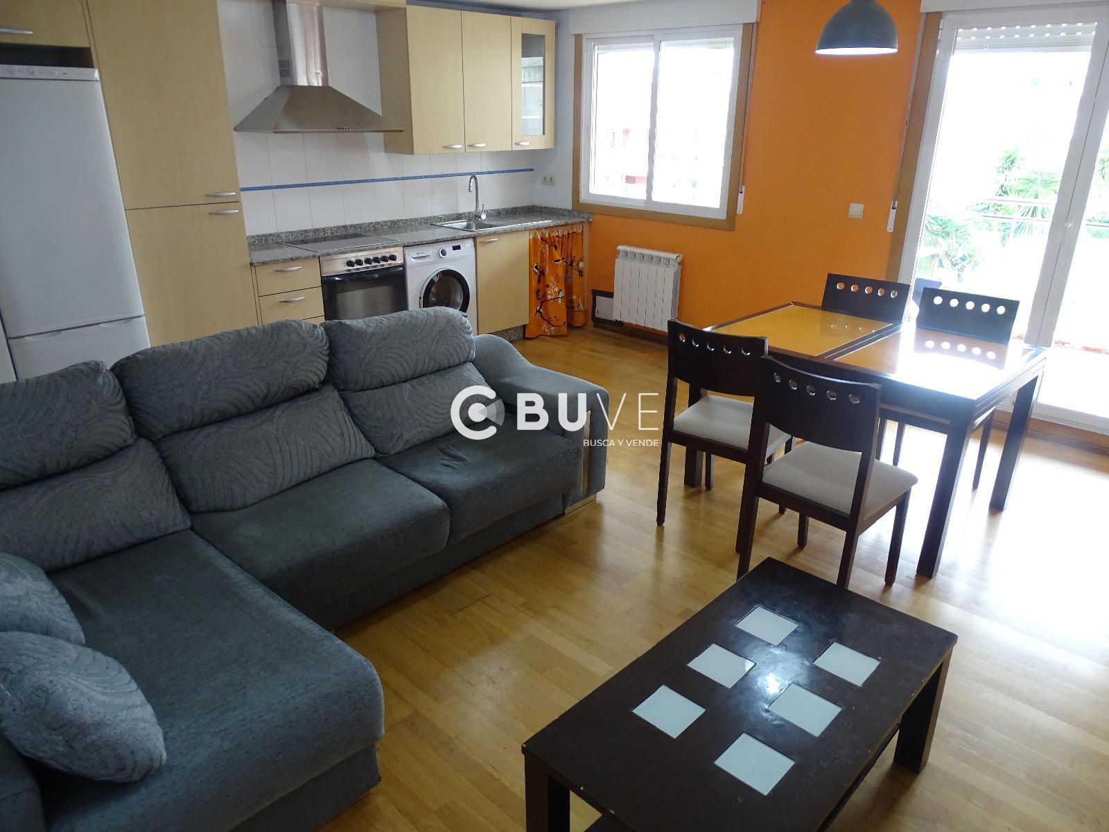 Living room of Flat for sale in Vilagarcía de Arousa  with Heating, Terrace and Storage room