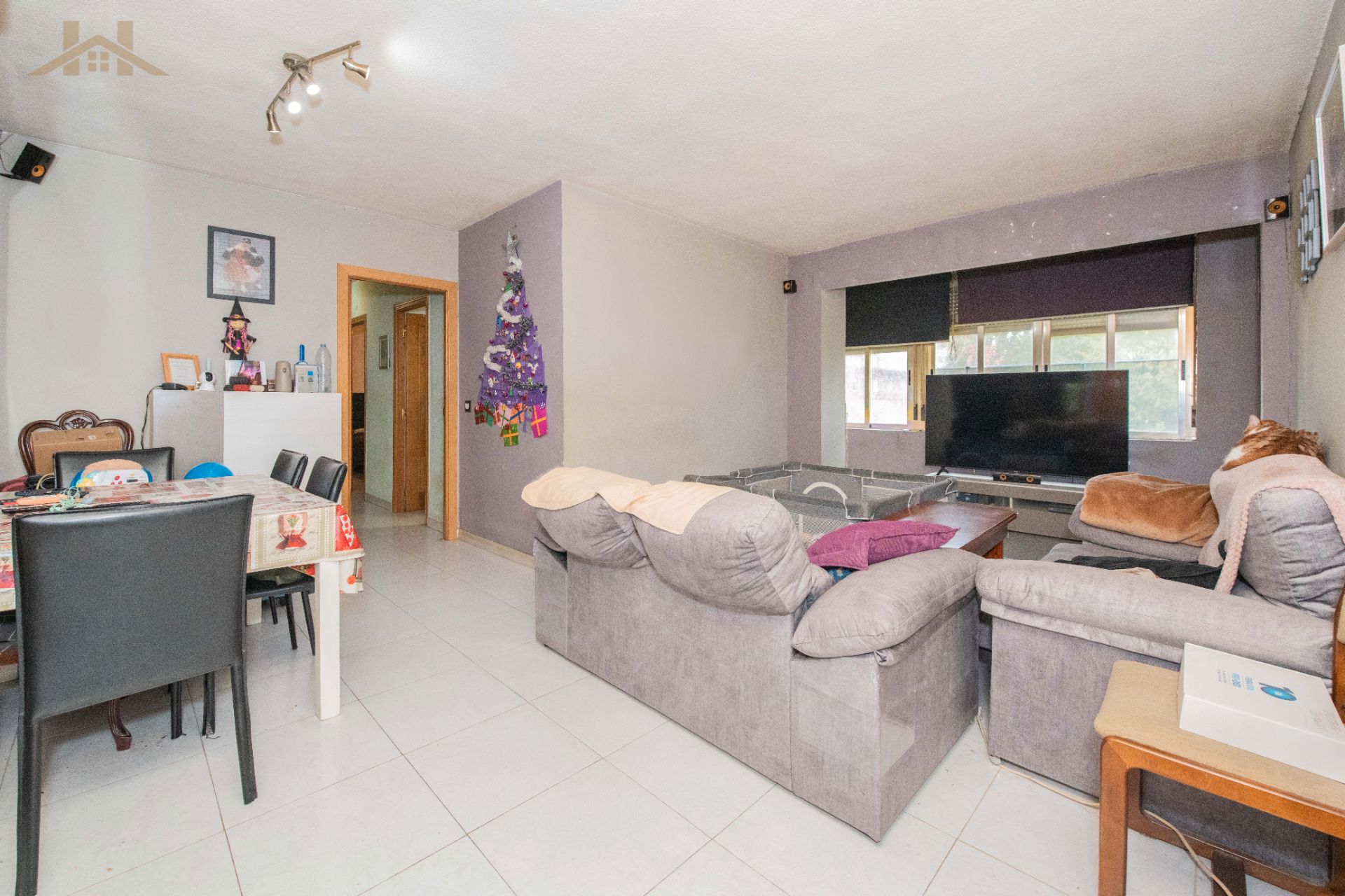 Sala d'estar de Pis en venda en Fuenlabrada amb Aire condicionat, Calefacció i Terrassa