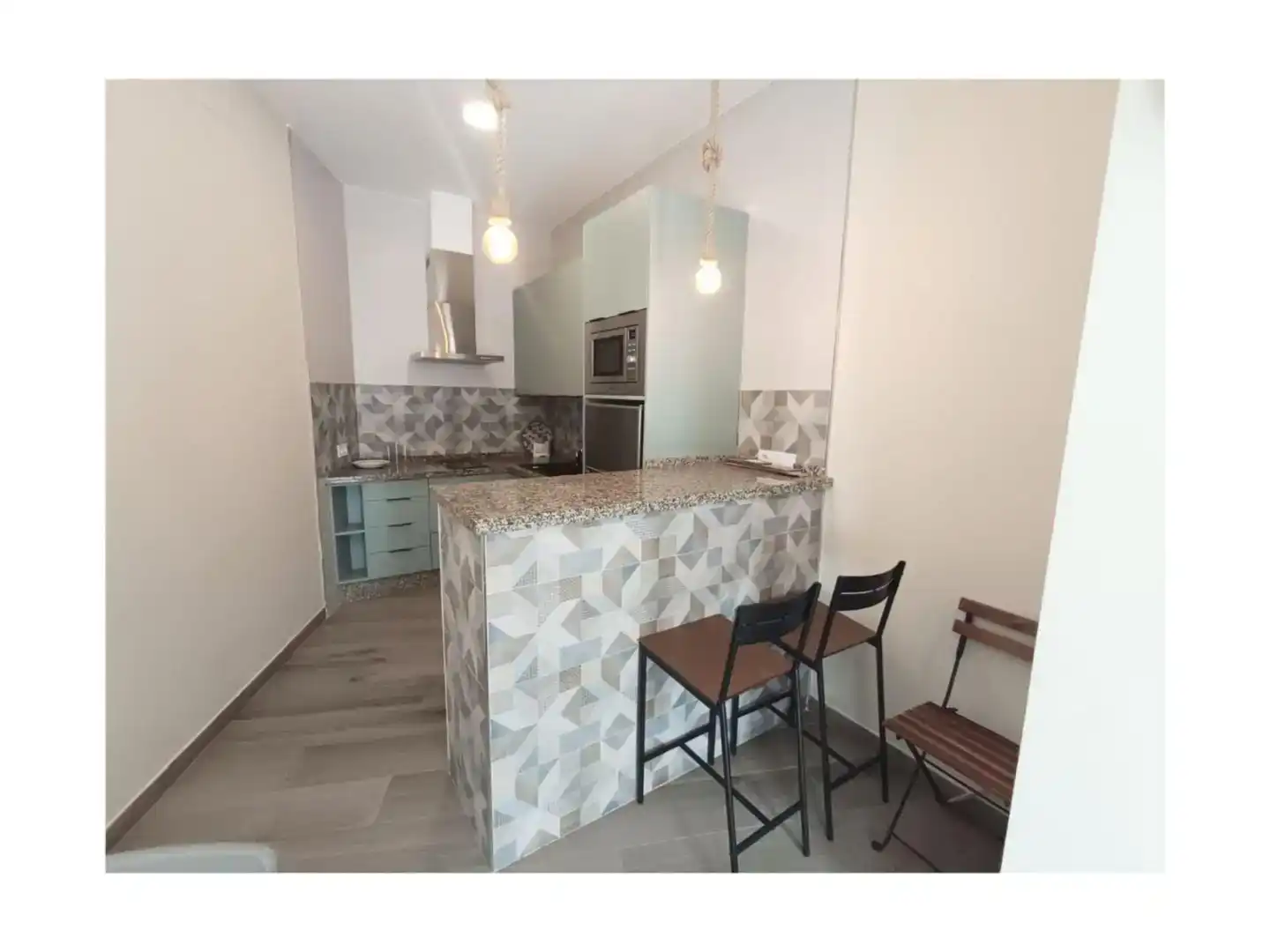 Kitchen of Flat for rent in Chipiona  with Air Conditioner