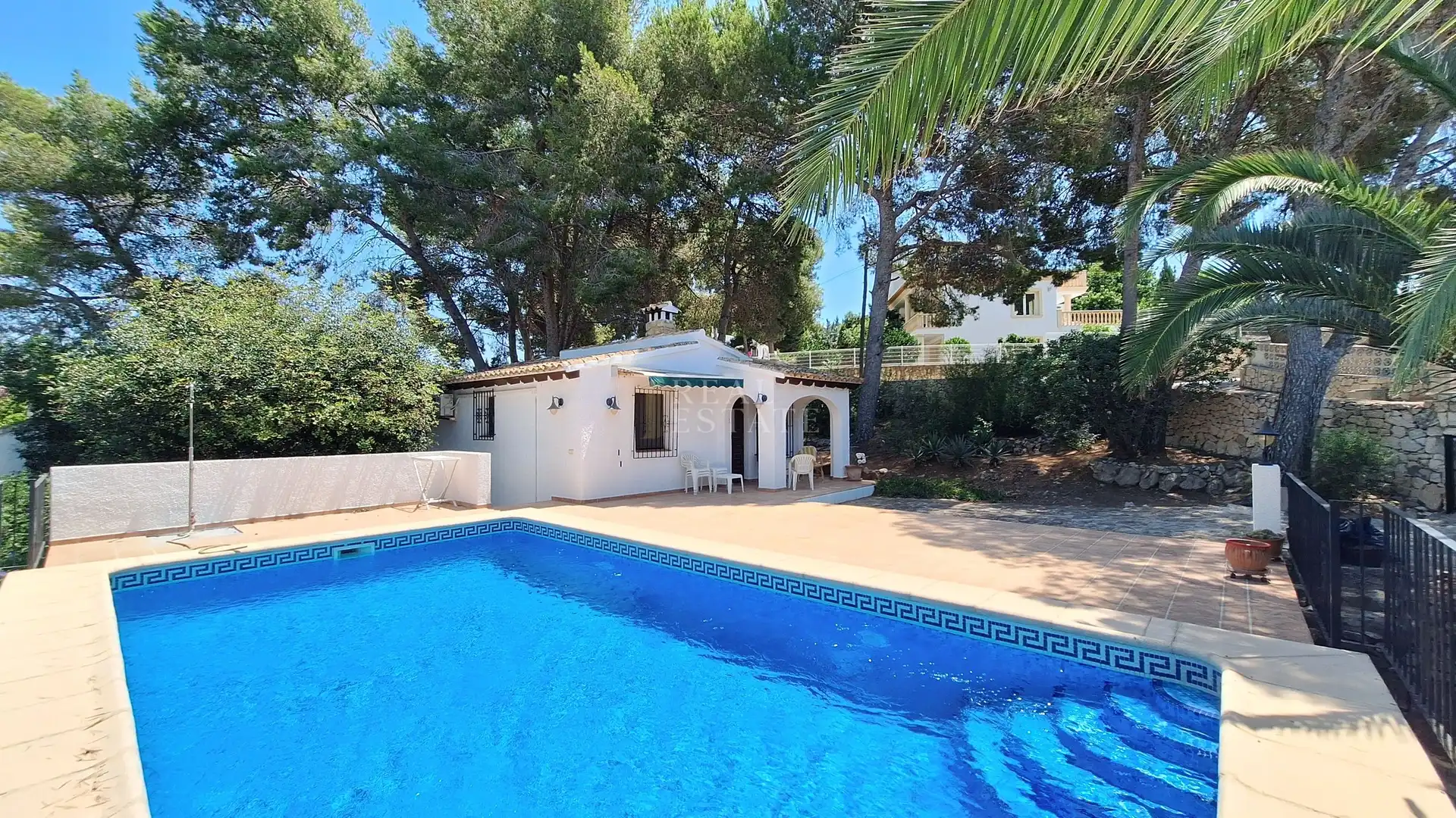 Swimming pool of Houses for sale in Moraira  with Air Conditioner, Terrace and Swimming Pool