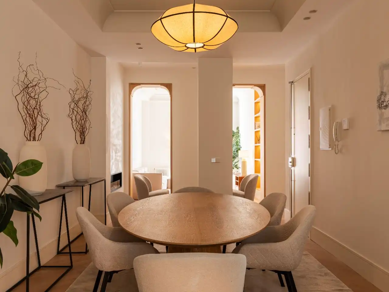 Dining room of Flat for sale in  Madrid Capital  with Air Conditioner and Balcony