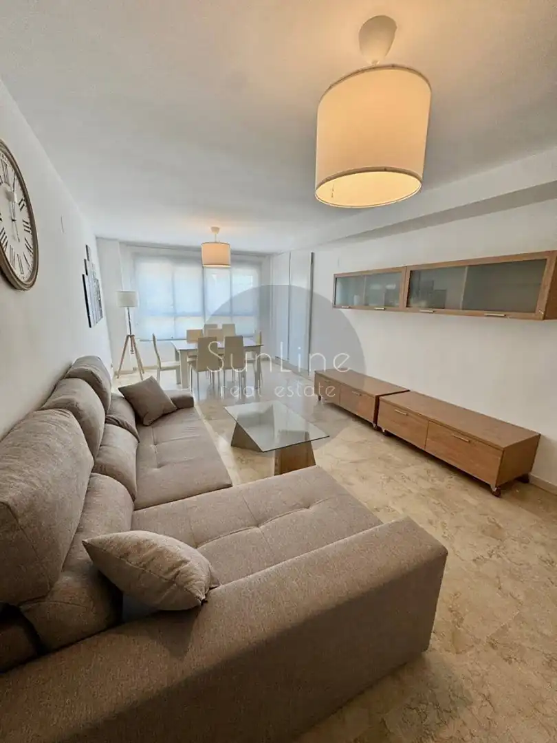 Sala de estar de Piso de alquiler en Valencia con Amueblado y Balcón