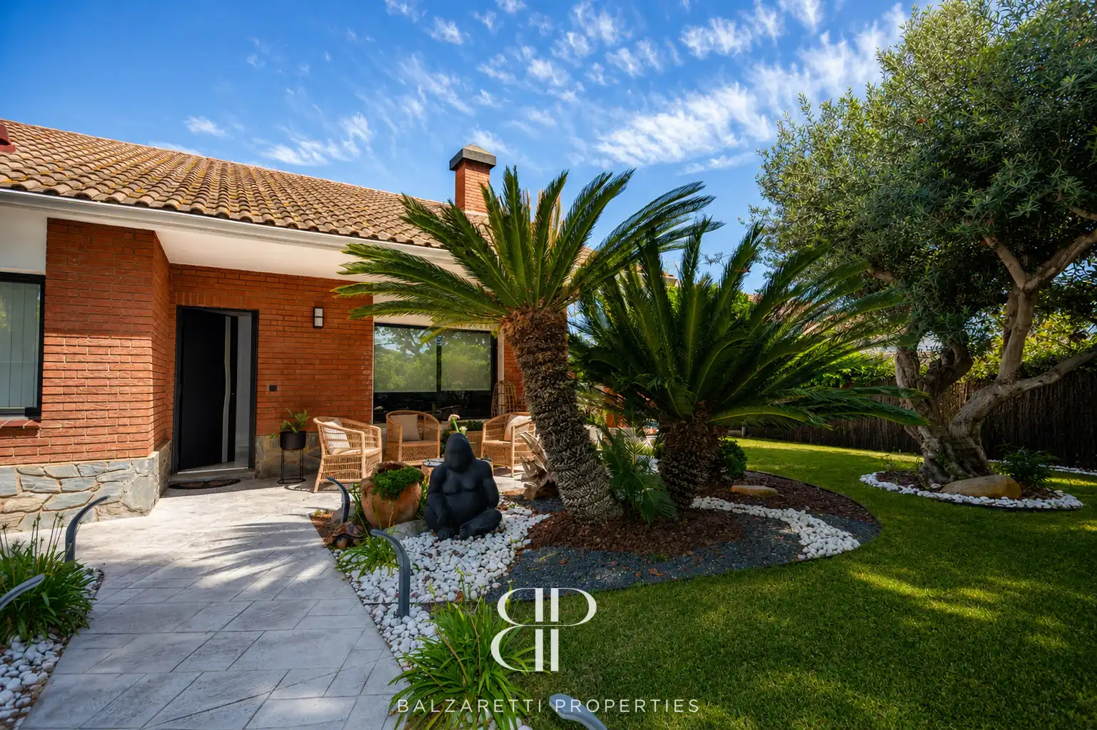 Garten von Haus oder Chalet zum Verkauf in Canet de Mar mit Klimaanlage, Heizung und Privatgarten