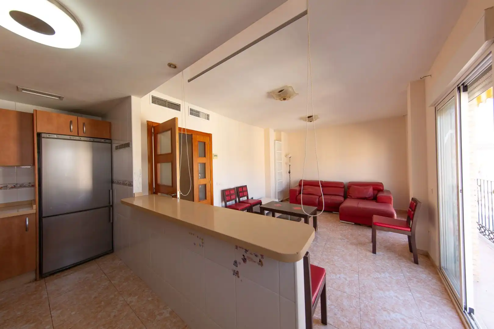 Sala d'estar de Apartament en venda en Alicante / Alacant amb Aire condicionat, Calefacció i Terrassa