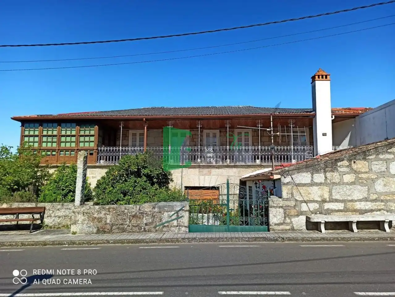 Vista exterior de Finca rústica en venda en Cenlle amb Calefacció, Jardí privat i Terrassa