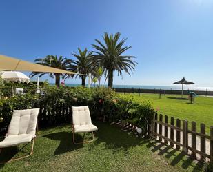 Jardí de Dúplex de lloguer en El Puerto de Santa María amb Aire condicionat i Terrassa