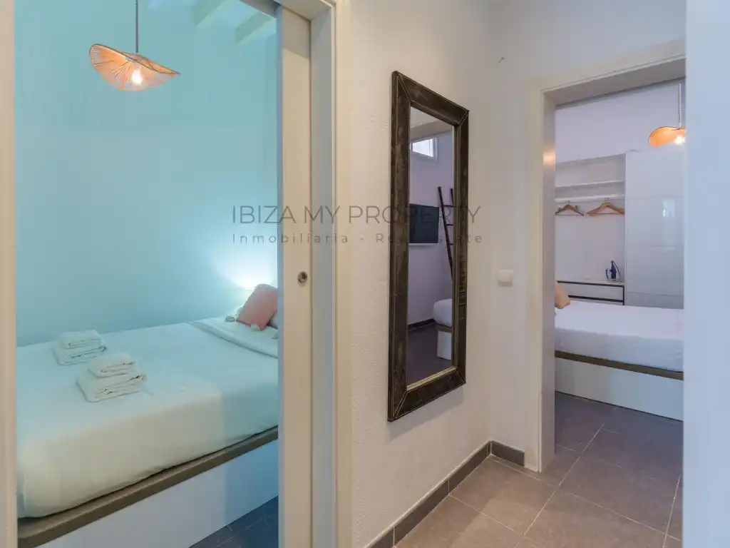 Schlafzimmer von Wohnungen zum Verkauf in Eivissa mit Klimaanlage, Möbliert und Ofen