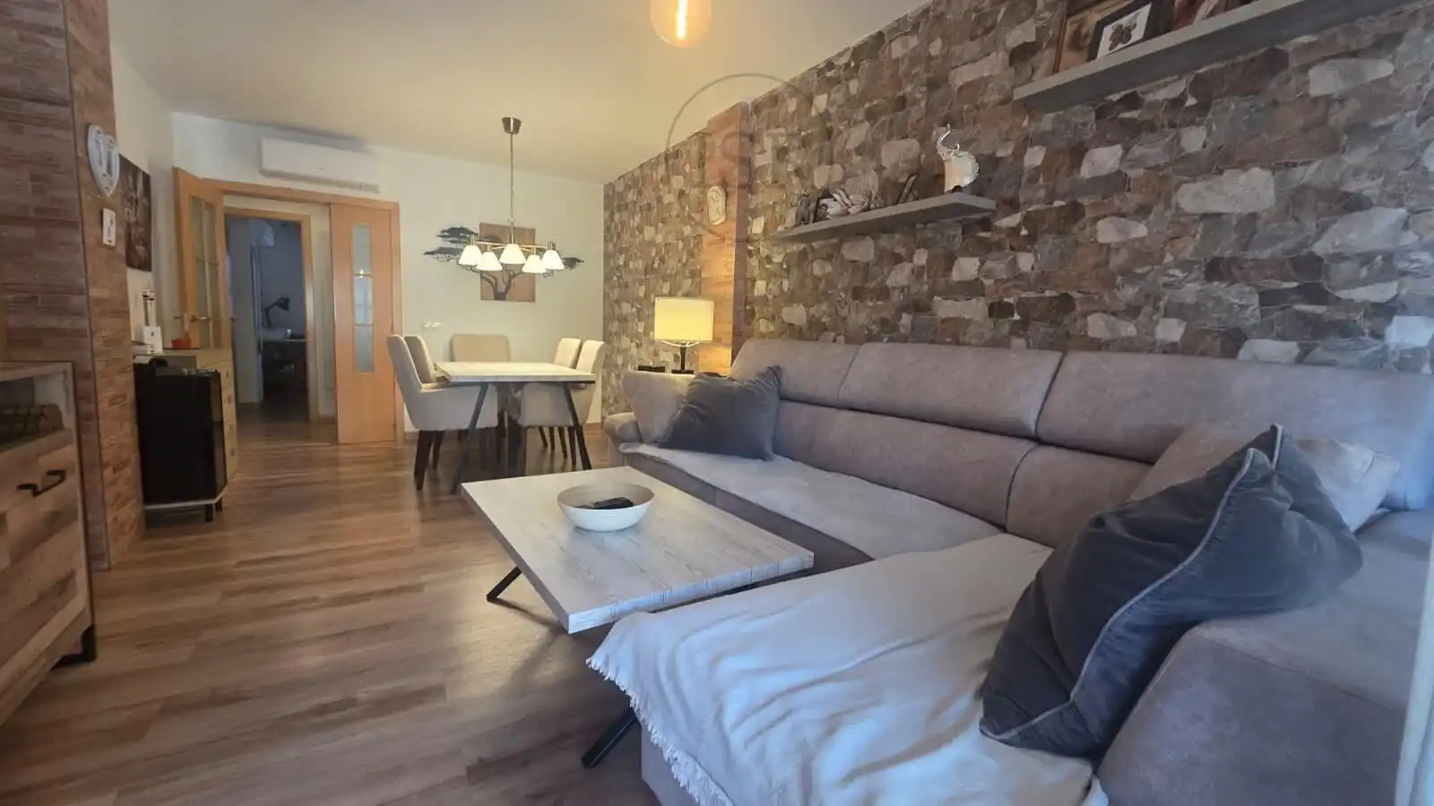 Living room of Apartments for sale in Vera  with Air Conditioner, Heating and Private garden