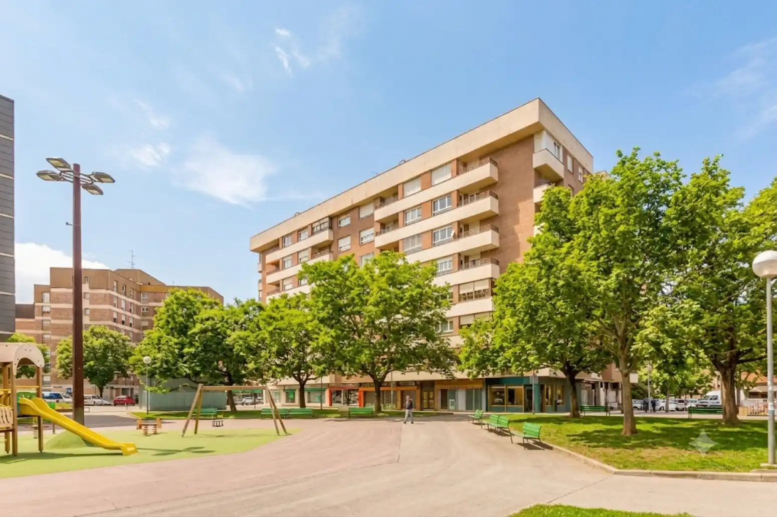 Exterior view of Attic for sale in  Pamplona / Iruña  with Heating, Parquet flooring and Terrace