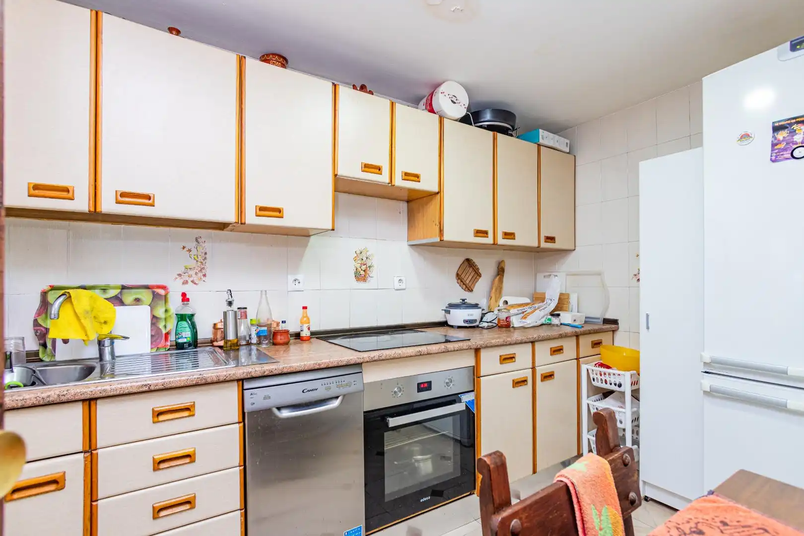 Kitchen of Houses for sale in Madrid  with Air Conditioner and Heating