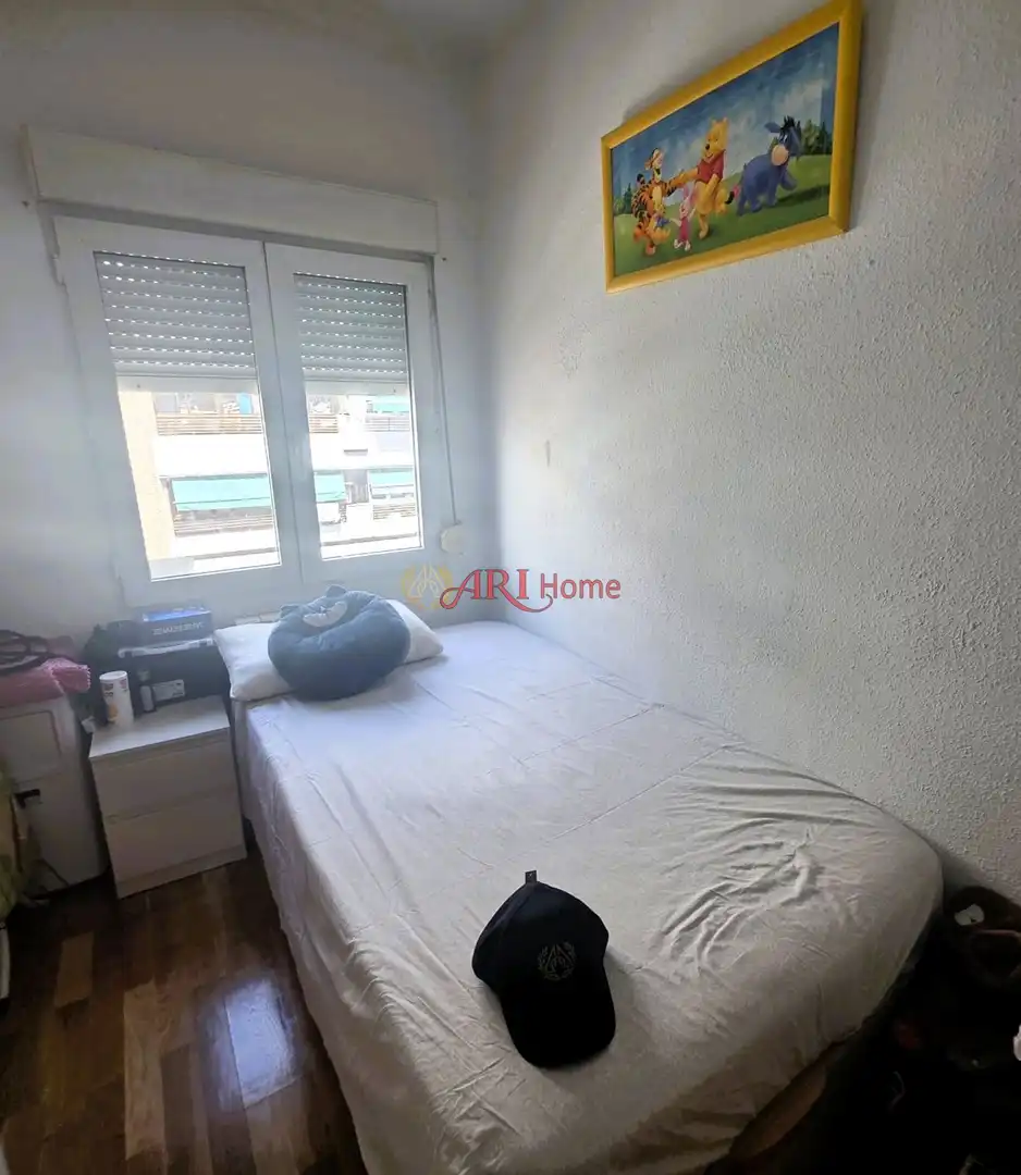 Bedroom of Flat for sale in Madrid  with Heating and Furnished