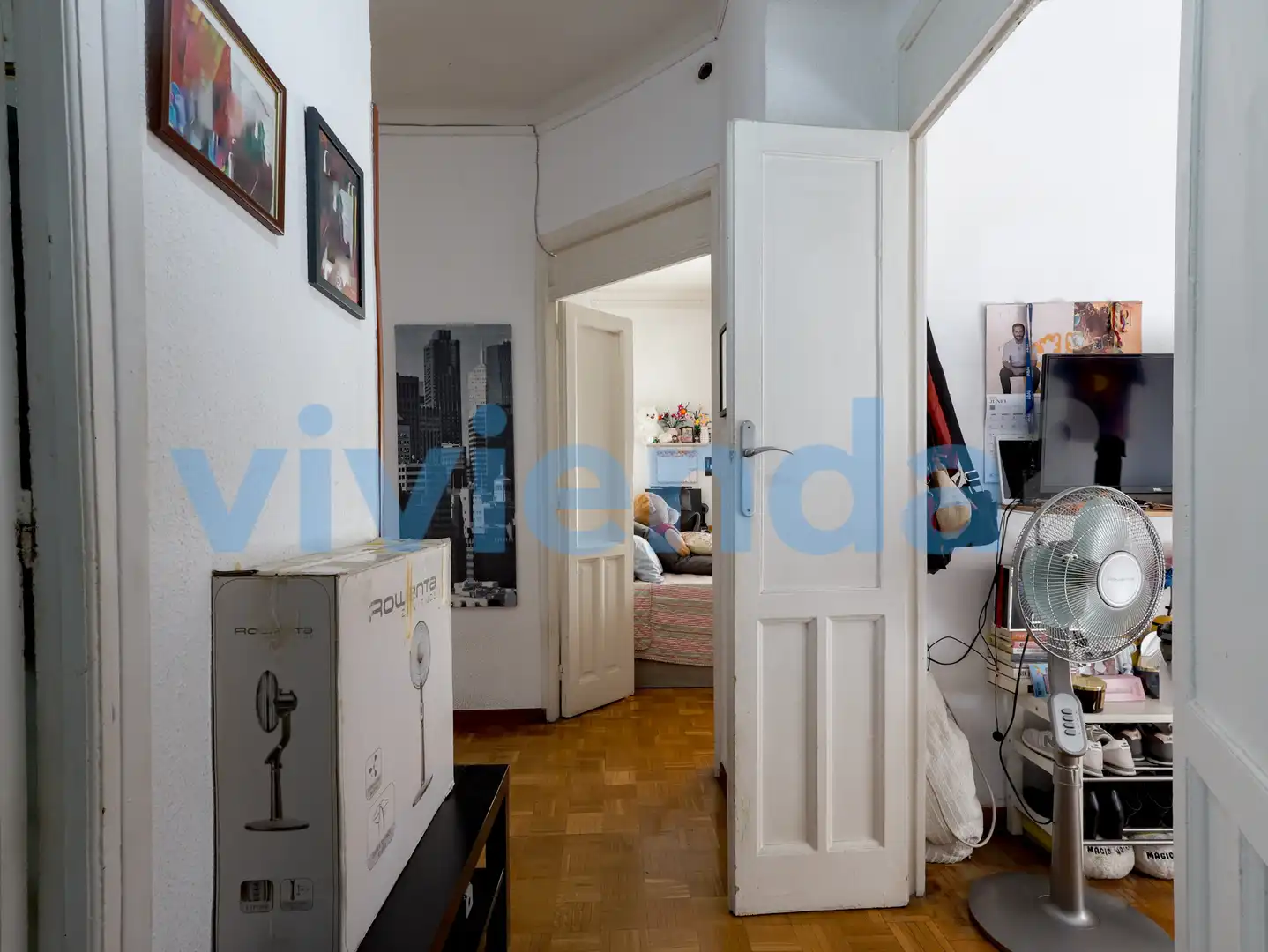 Schlafzimmer von Wohnung zum Verkauf in Madrid mit Heizung und Balkon
