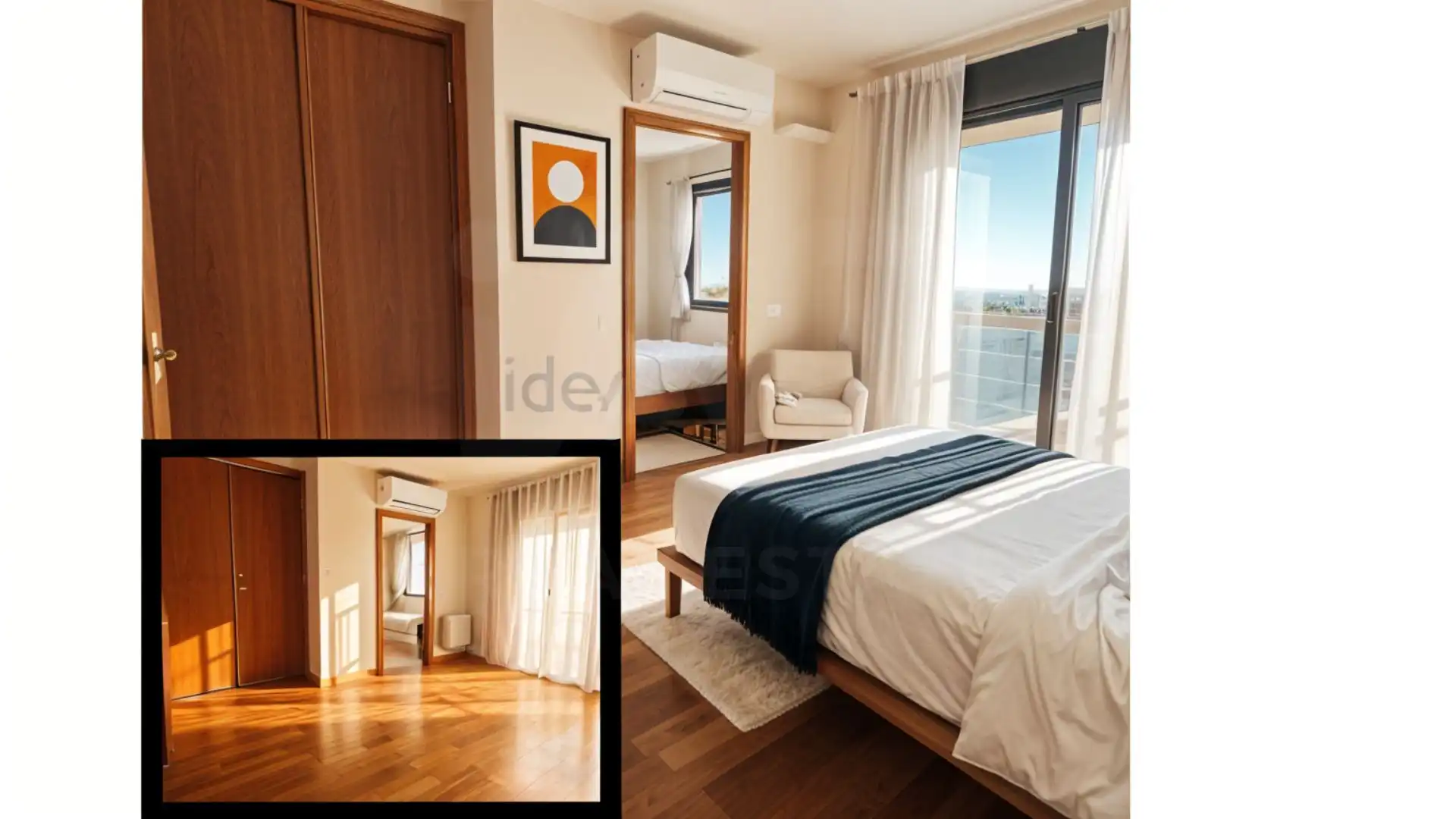 Habitación de Casa adosada en venta en Barcelona con Aire acondicionado, Calefacción y Terraza