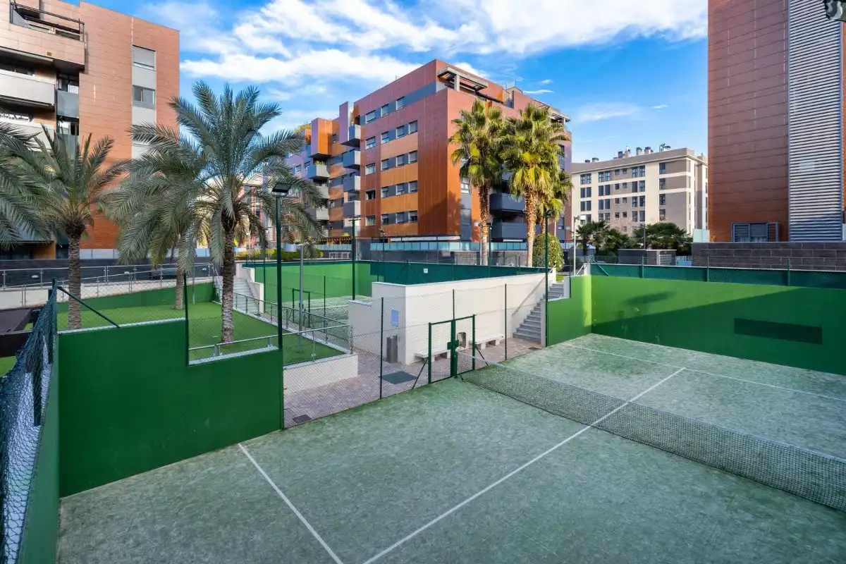 Terrace of Flat for rent in Granada  with Heating, Private garden and Storage room