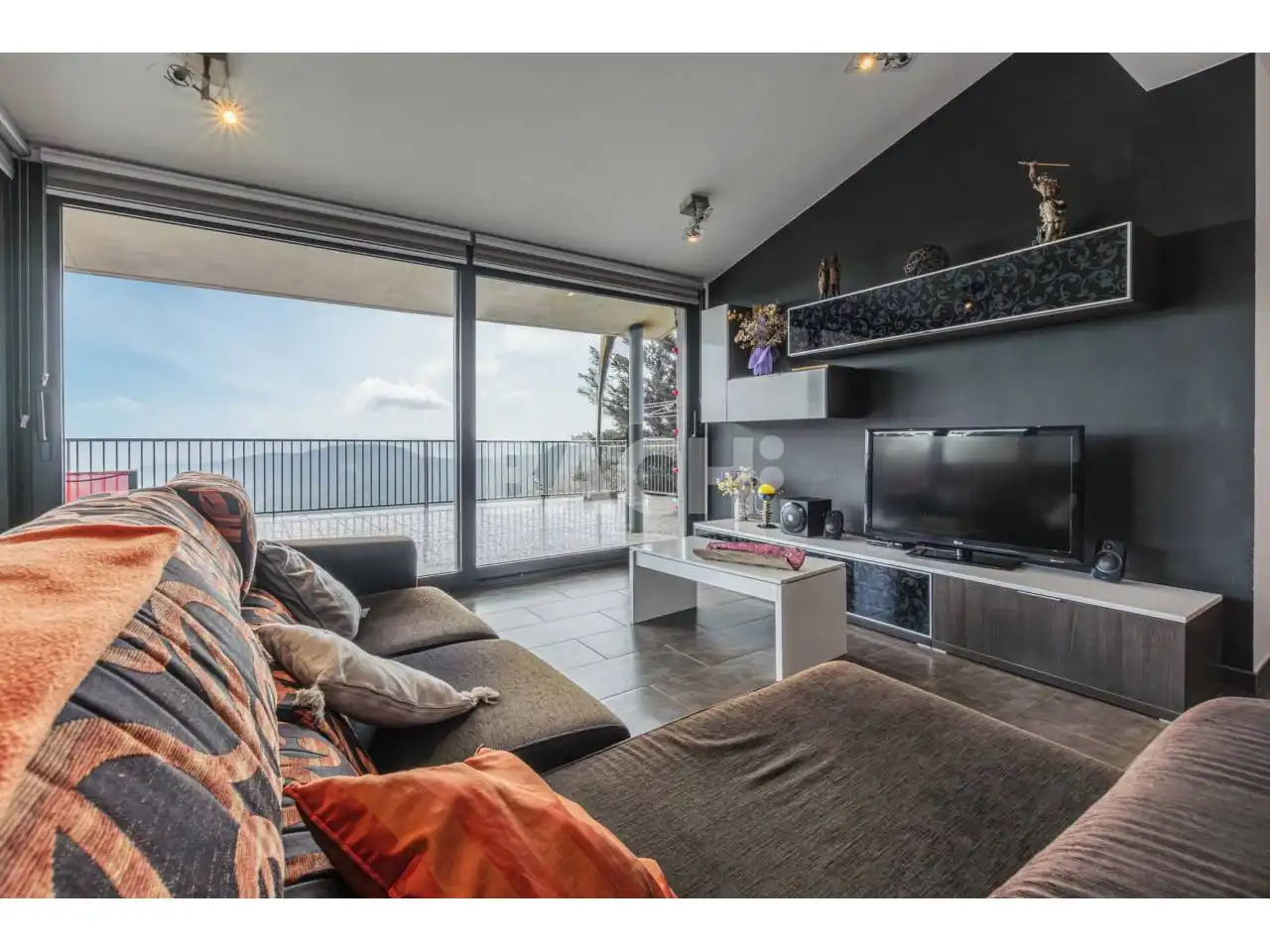 Sala de estar de Casa o chalet en venta en Gurb con Calefacción, Jardín privado y Terraza