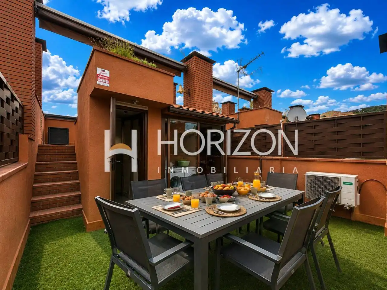 Terrace of Detached homes for sale in Barcelona  with Air Conditioner, Heating and Private garden