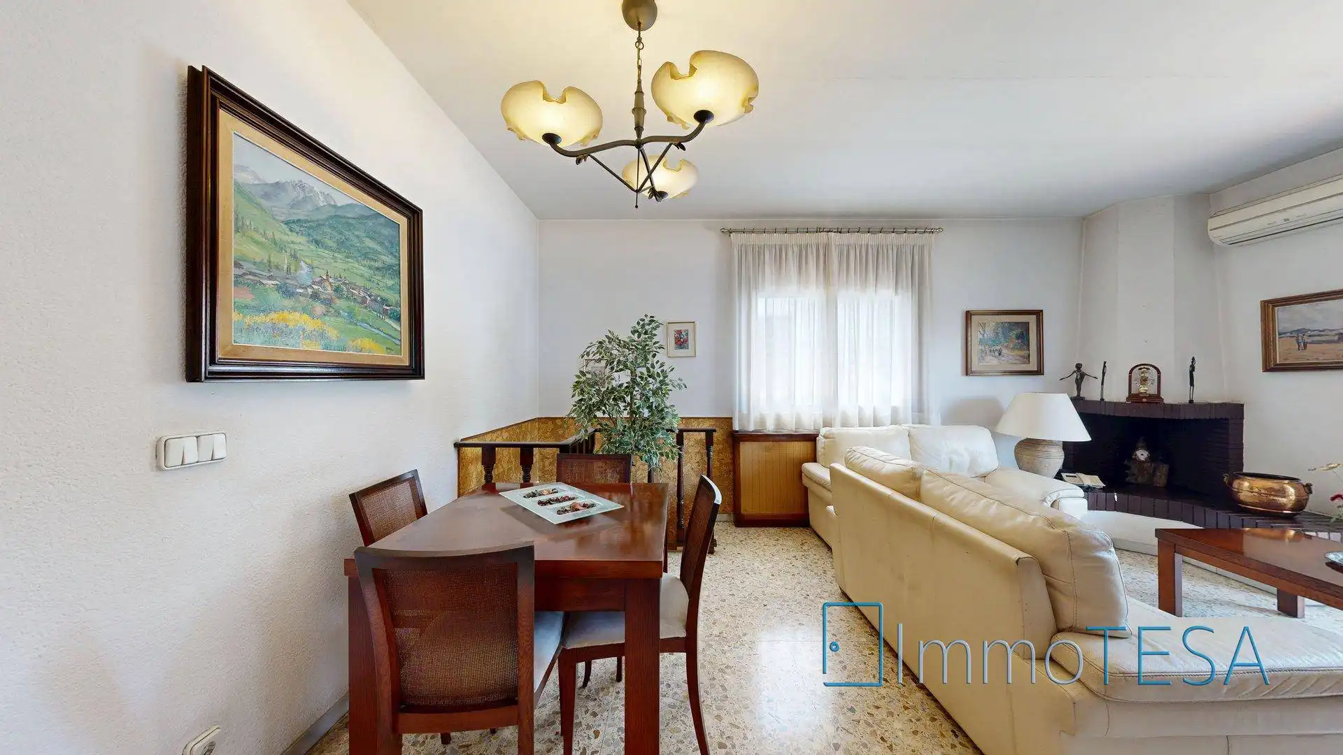 Sala de estar de Casa o chalet en venta en Barberà del Vallès con Calefacción, Jardín privado y Balcón