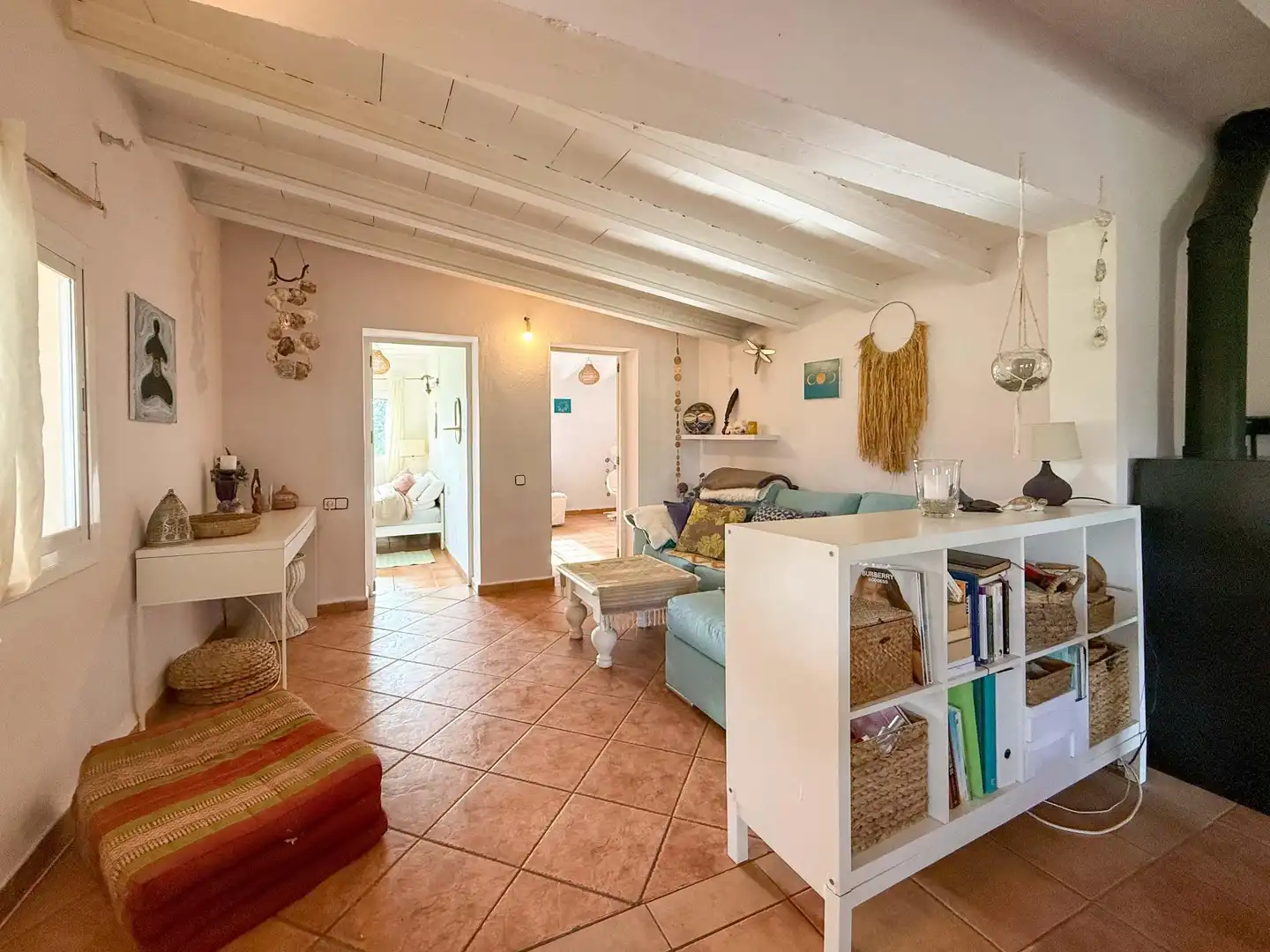 Wohnzimmer von Country house zum Verkauf in Santa Margalida mit Terrasse