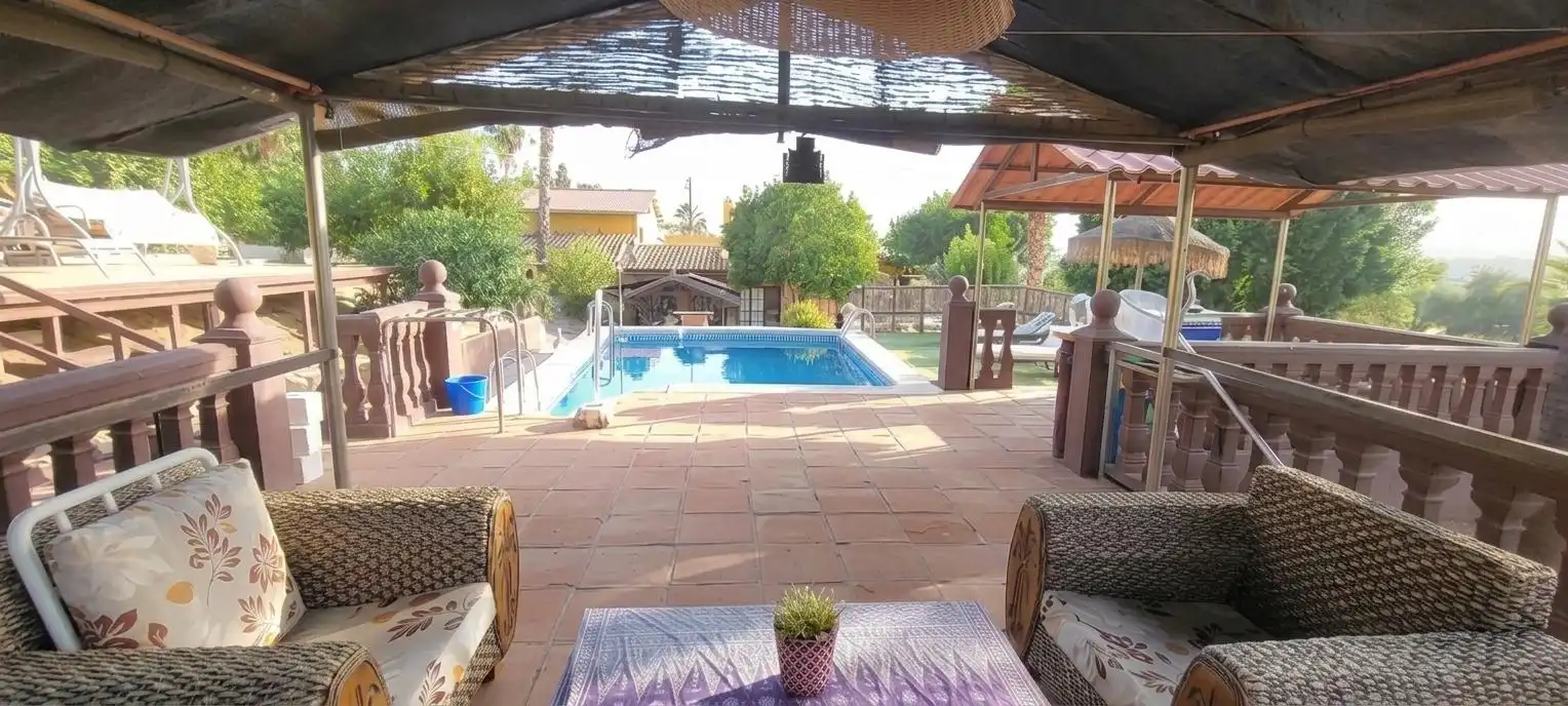 Piscina de Finca rústica en venda en Pizarra amb Aire condicionat, Calefacció i Piscina