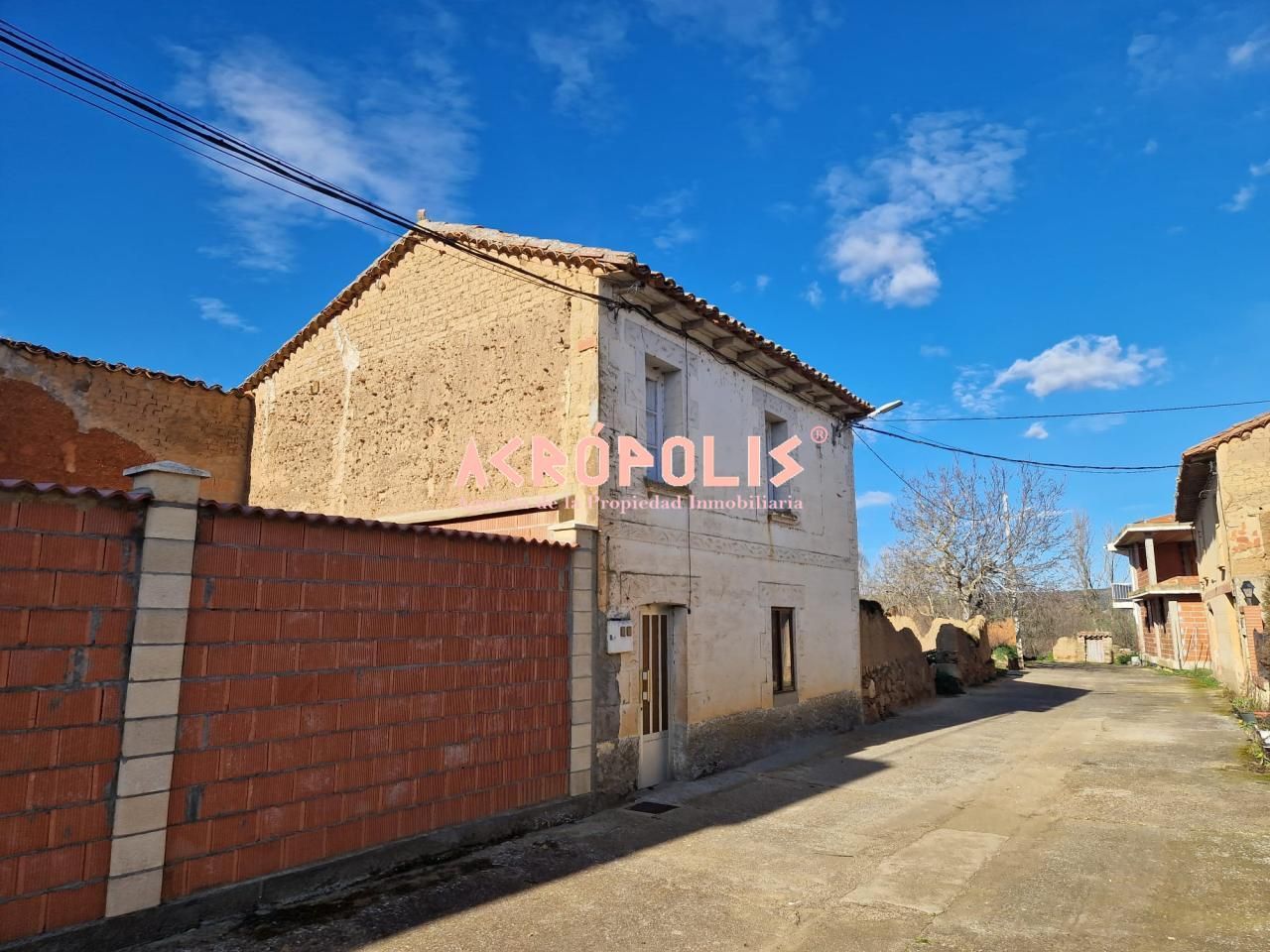 Vista exterior de Casa o xalet en venda en Brime de Urz amb Calefacció