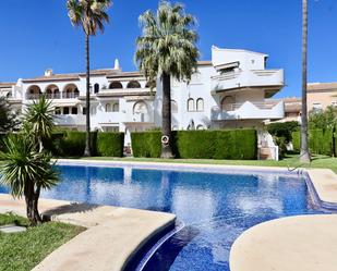 Swimming pool of Planta baja for sale in Jávea / Xàbia  with Air Conditioner, Heating and Terrace
