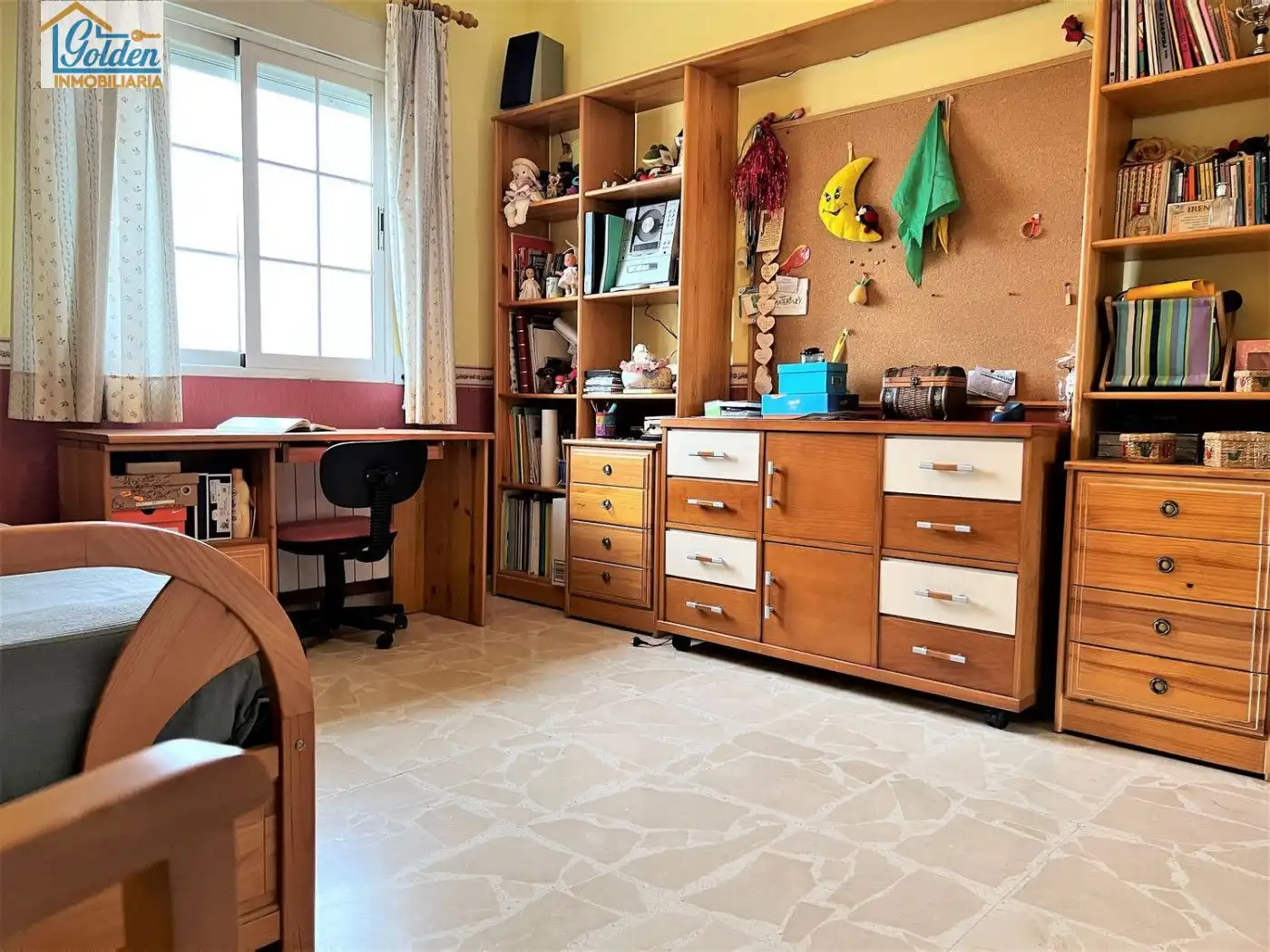 Dormitori de Casa o xalet en venda en Don Benito amb Aire condicionat, Jardí privat i Terrassa