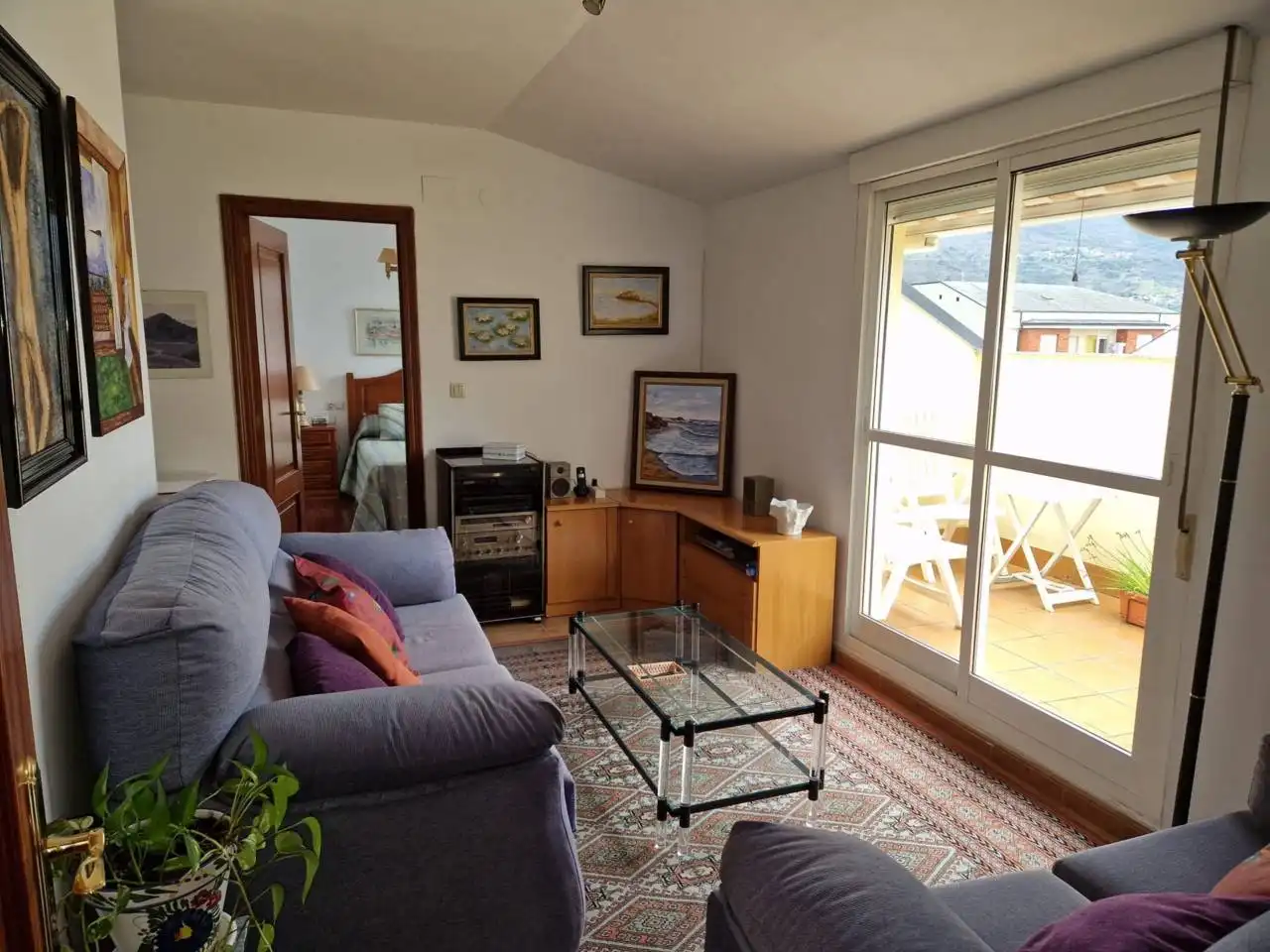 Sala de estar de Dúplex en venta en O Barco de Valdeorras  