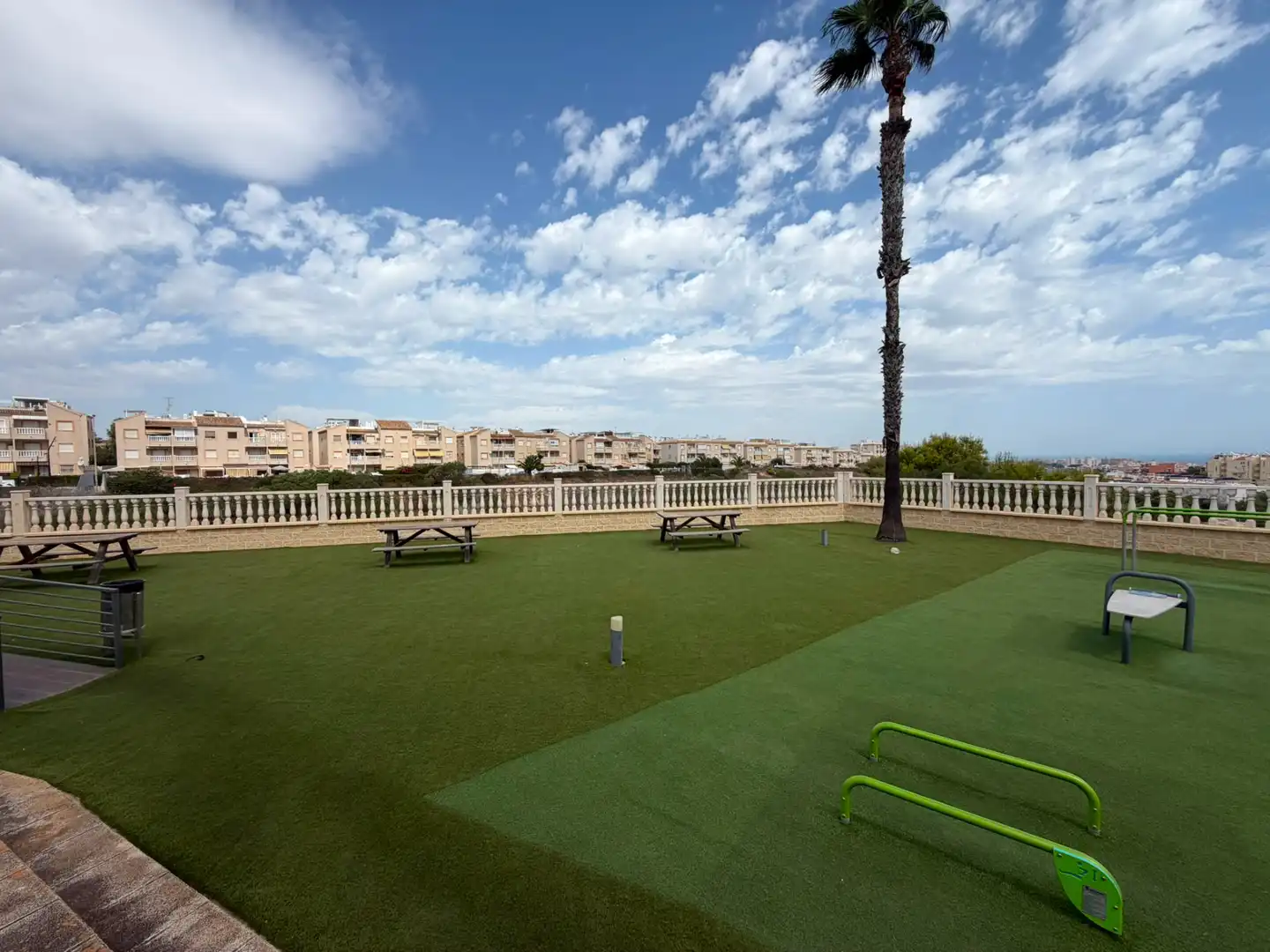 Terrace of Flat for sale in Torrevieja  with Air Conditioner, Balcony and Community pool