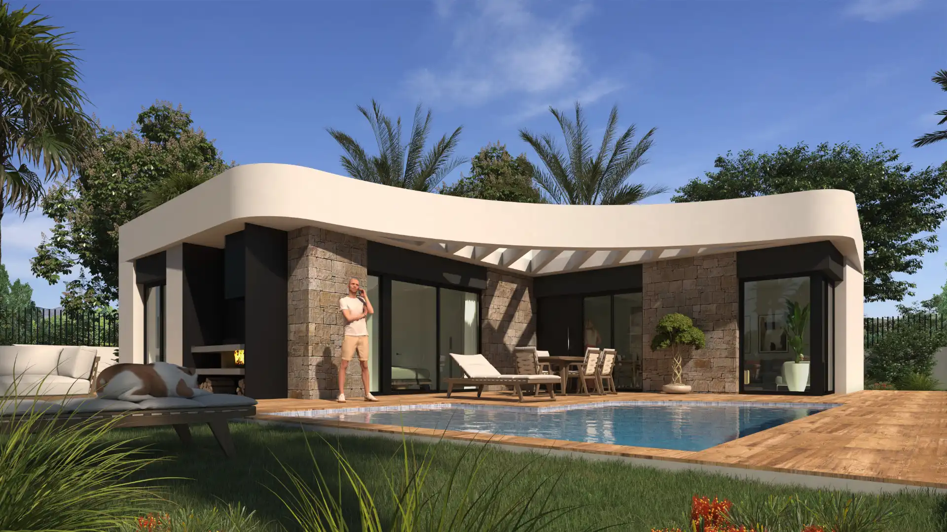 Adosado de obra nueva con piscina en venta en Los Montesinos, imagen 13