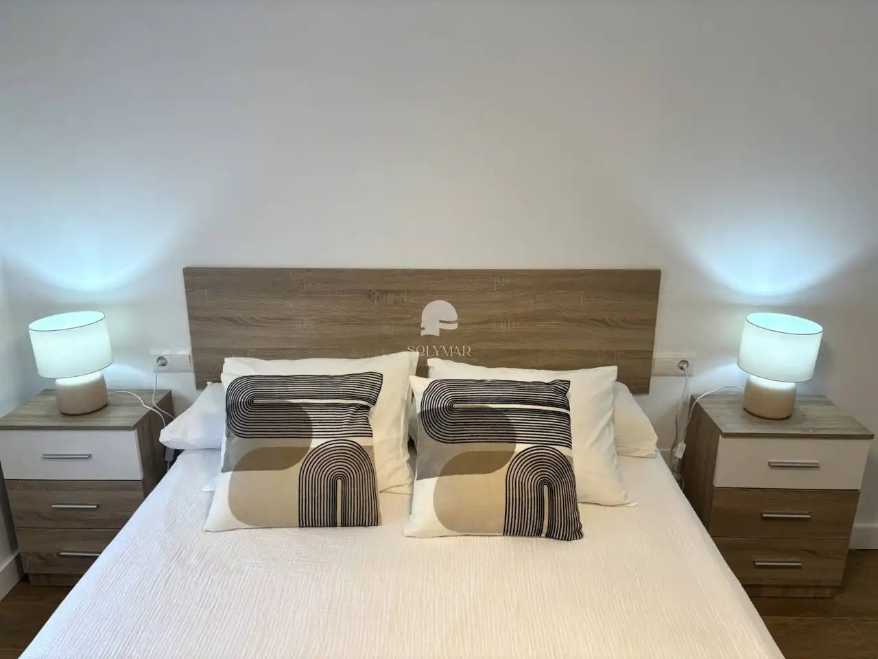 Schlafzimmer von Haus oder Chalet zur Miete in Canillas de Aceituno mit Klimaanlage, Privatgarten und Terrasse