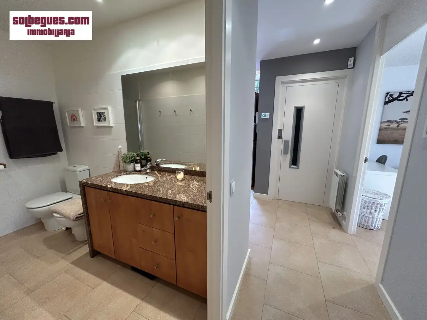 Baño de Casa o chalet en venta en Begues con Aire acondicionado, Calefacción y Jardín privado