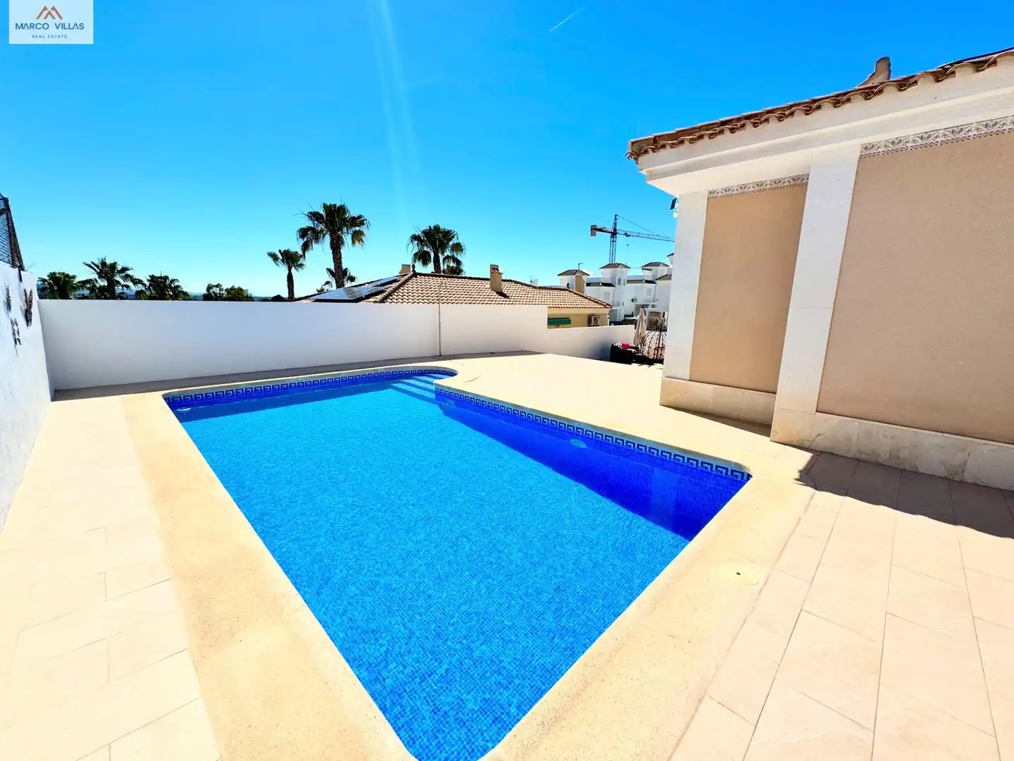 Piscina de Casa o xalet en venda en San Fulgencio amb Aire condicionat, Jardí privat i Piscina