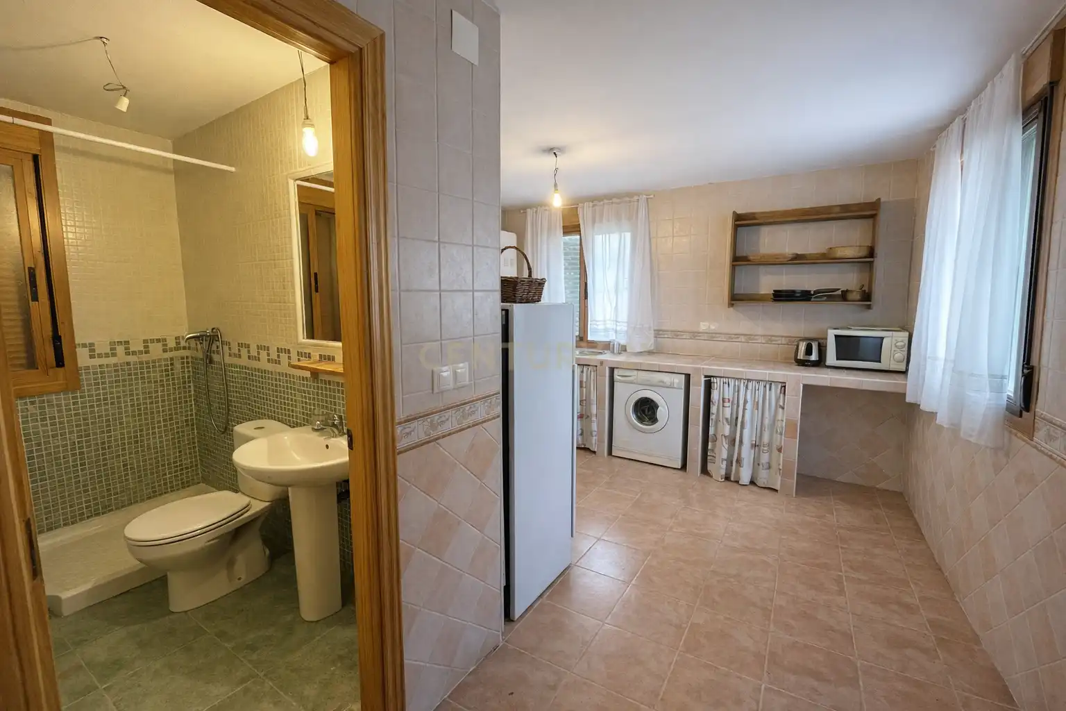 Küche von Wohnungen zum Verkauf in Cáceres mit Privatgarten und Schwimmbad