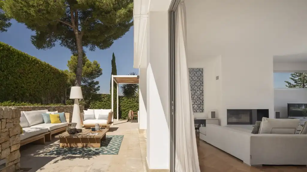 Jardí de Casa o xalet en venda en Calvià amb Aire condicionat, Calefacció i Jardí privat
