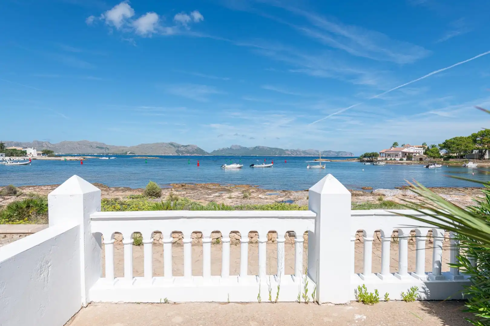 Vista exterior de Casa o xalet de lloguer en Alcúdia amb Aire condicionat, Terrassa i Moblat