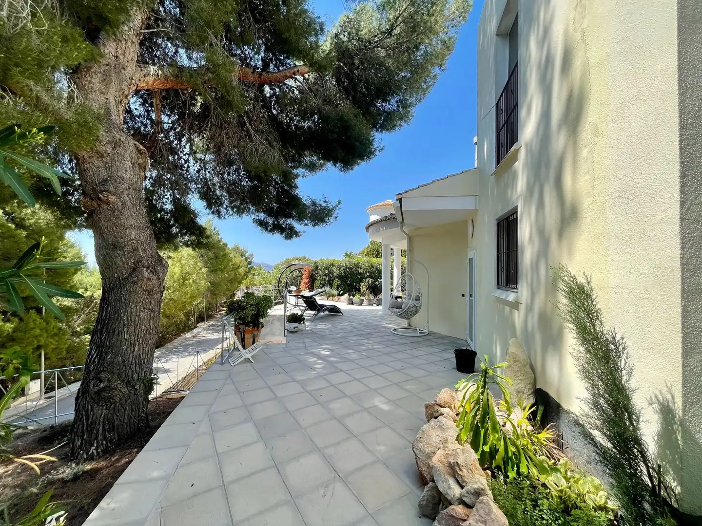 Terraza de Casa o chalet en venta en Altea con Aire acondicionado, Calefacción y Jardín privado