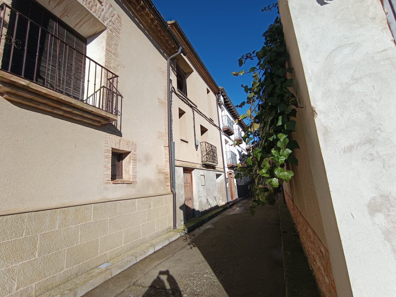 Exterior view of Country house for sale in Lascellas-Ponzano  with Private garden and Terrace